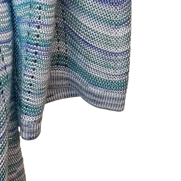 Stripe Pattern Open Front Cardigan🪞⛓️ - Picture 6 of 15